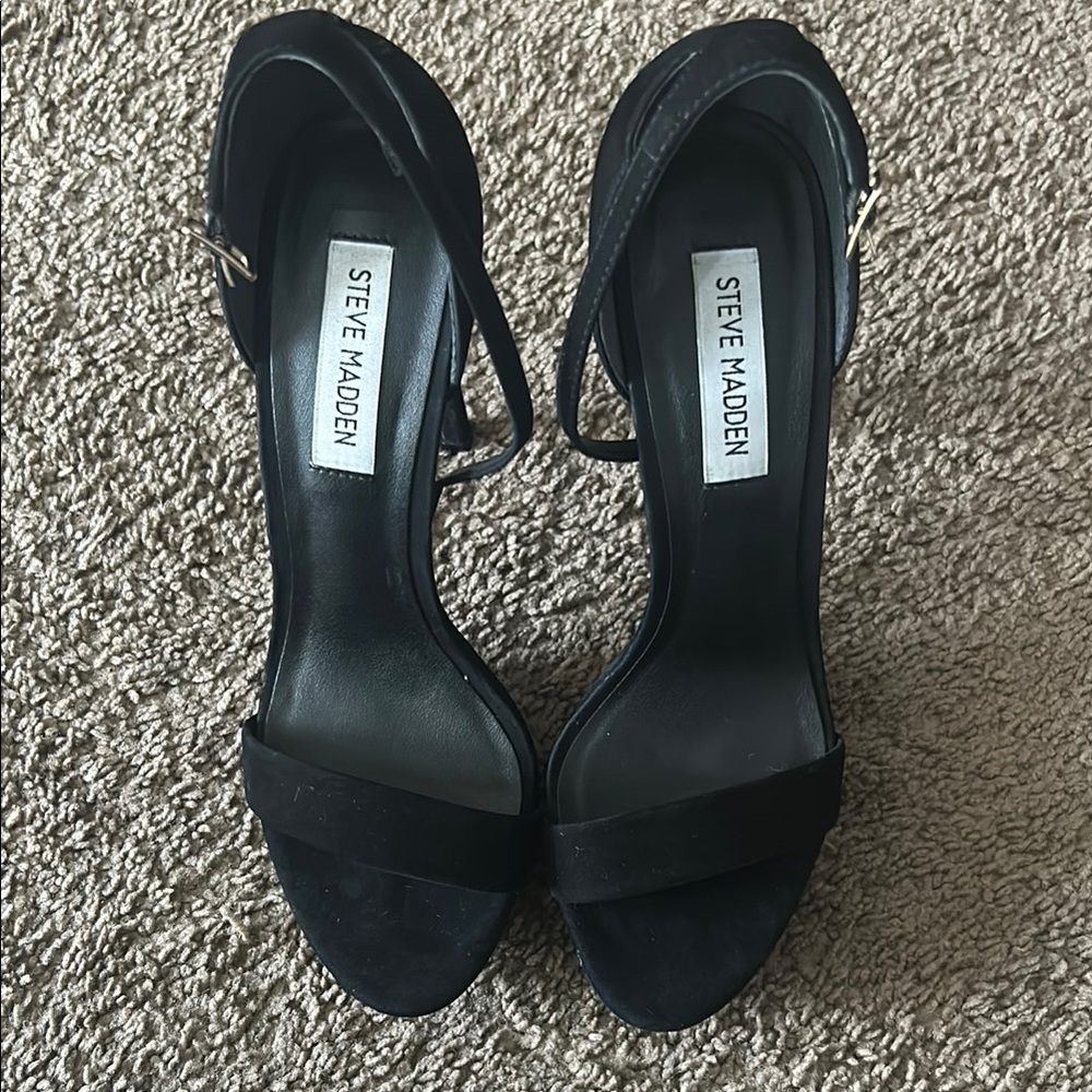 Steve Madden Black Women's Heels